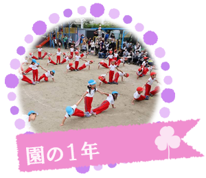 白鳥幼稚園の1年